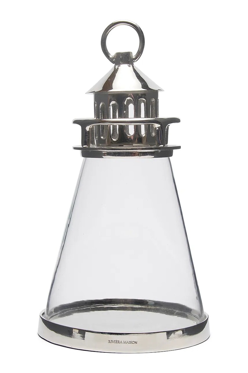 Riviera Maison lampáš zo skla
