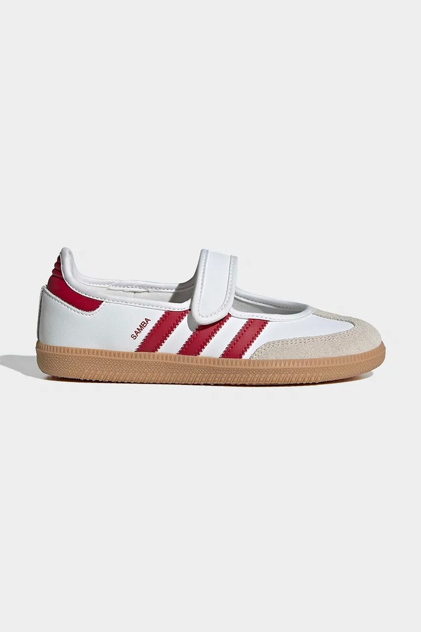 adidas Originals SAMBA JANE baleríny detské kožené