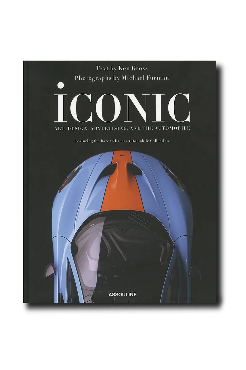 Assouline fotokniha Iconic: Art, Design, Advertising, and the Automobile (Resized), Miles S. Nadal