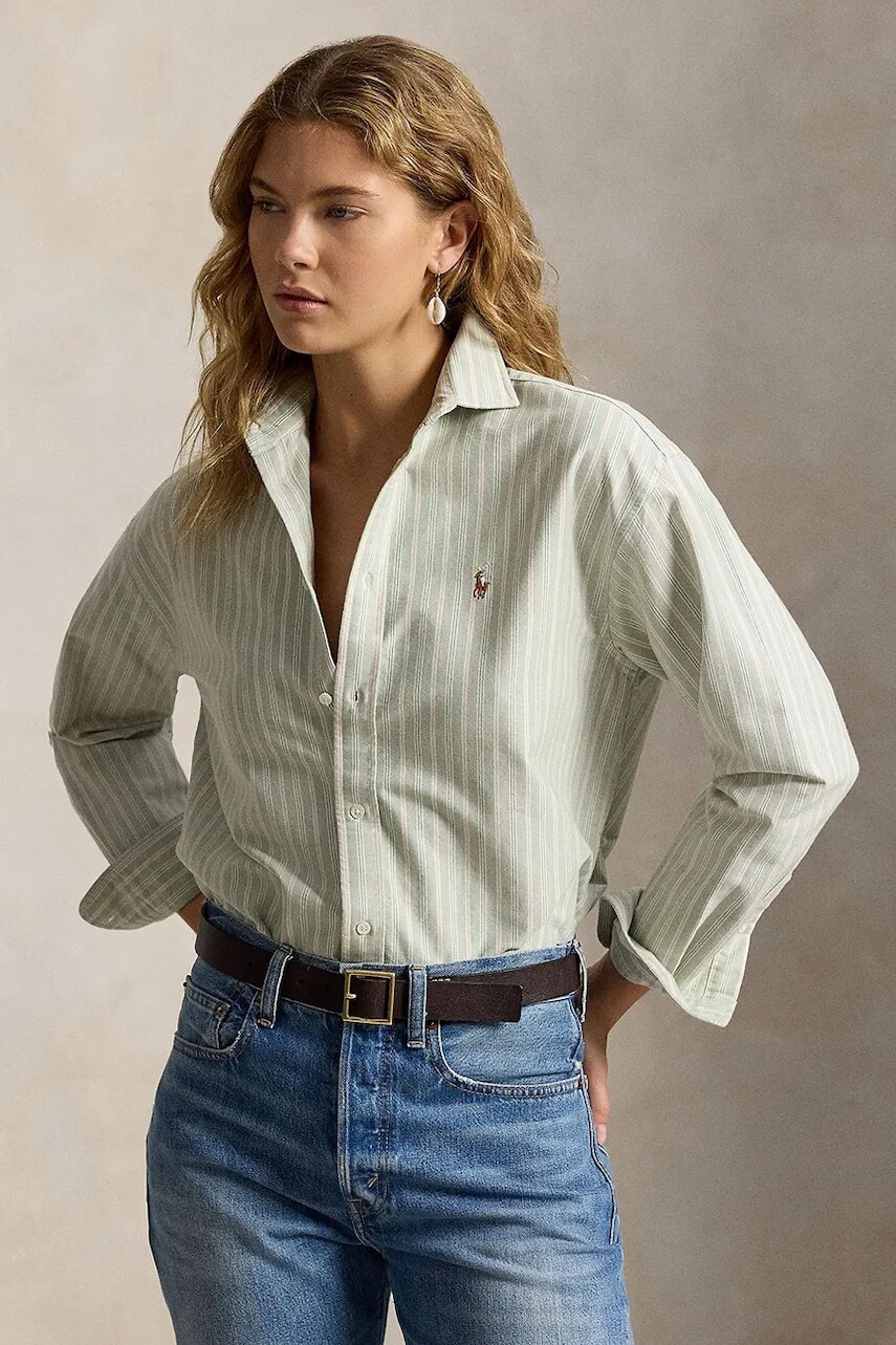 Polo Ralph Lauren košeľa oxford dámska bavlnená