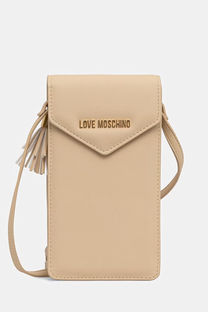 Love Moschino puzdro dámske z imitácie kože