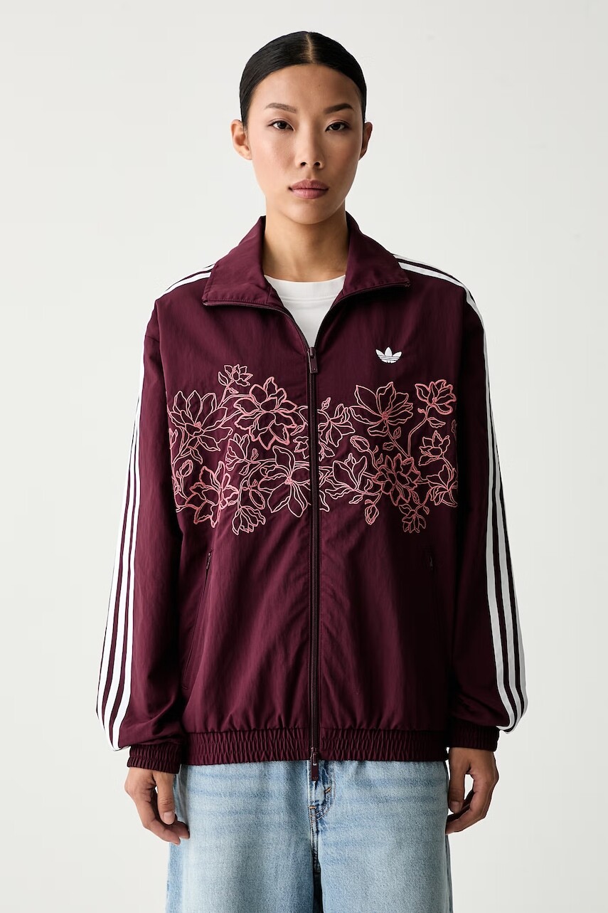 adidas Originals prechodná bunda dámska Floral Firebird