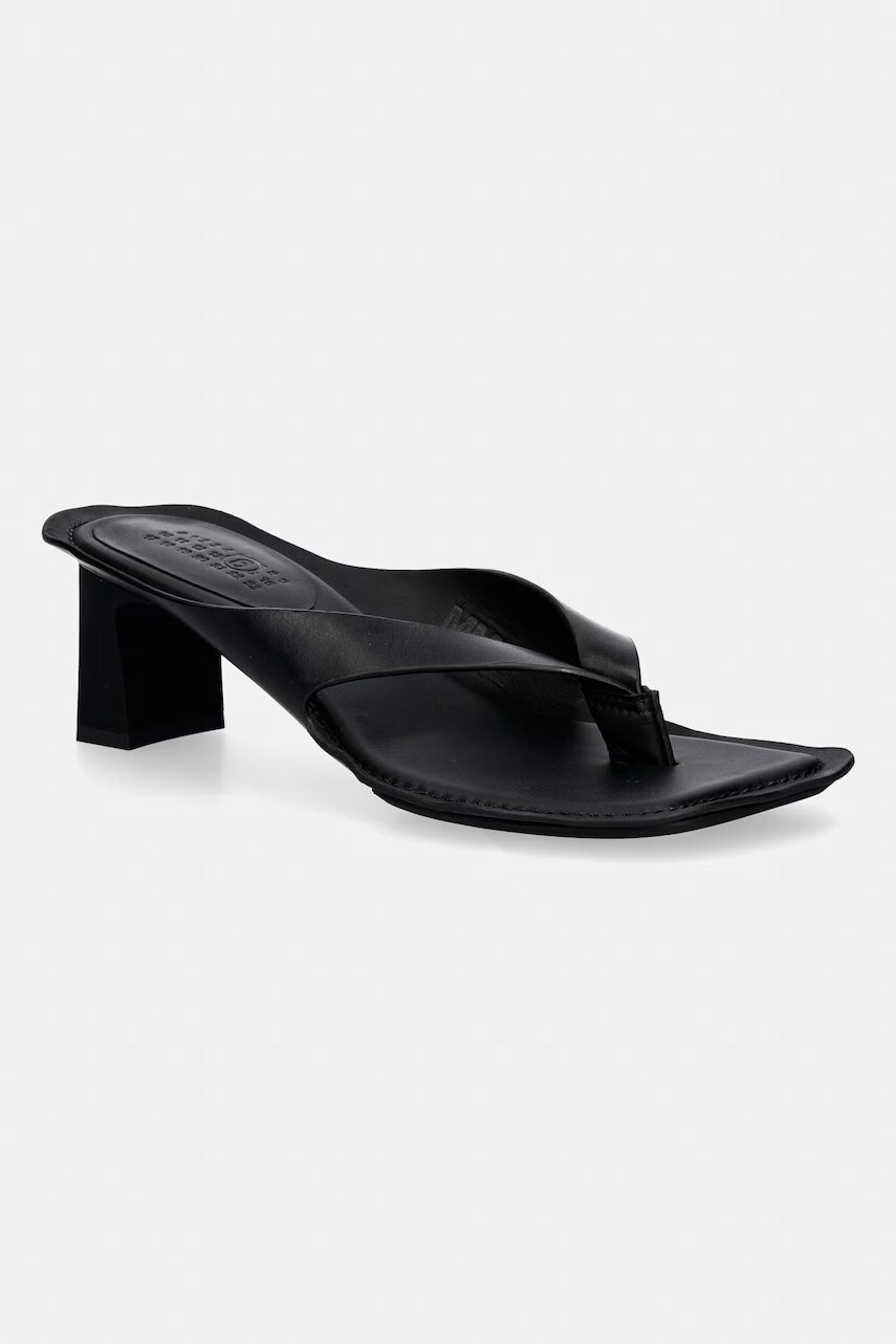 MM6 Maison Margiela žabky dámske kožené