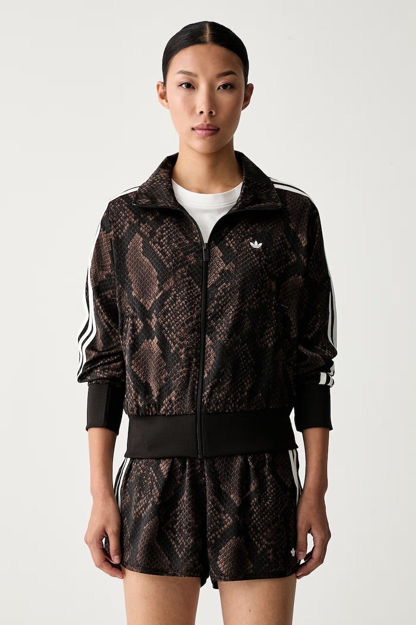 adidas Originals mikina na zips dámska Satin Snake