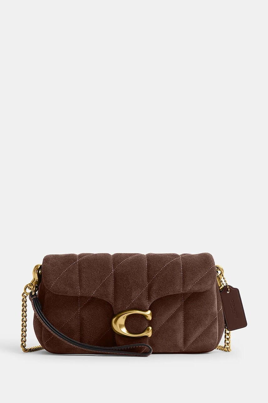 Coach crossbody kabelka dámska kožená Tabby Chain Crossbody 19