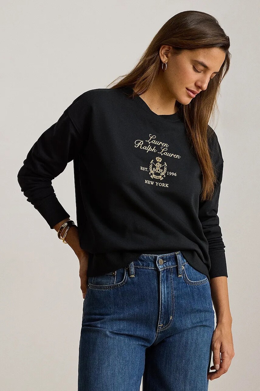 Lauren Ralph Lauren mikina dámska s bavlnou