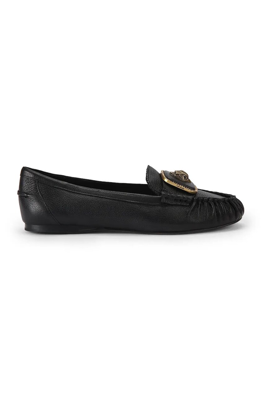 Kurt Geiger London mokasíny dámske kožené Pimlico Moccasin Black Leather