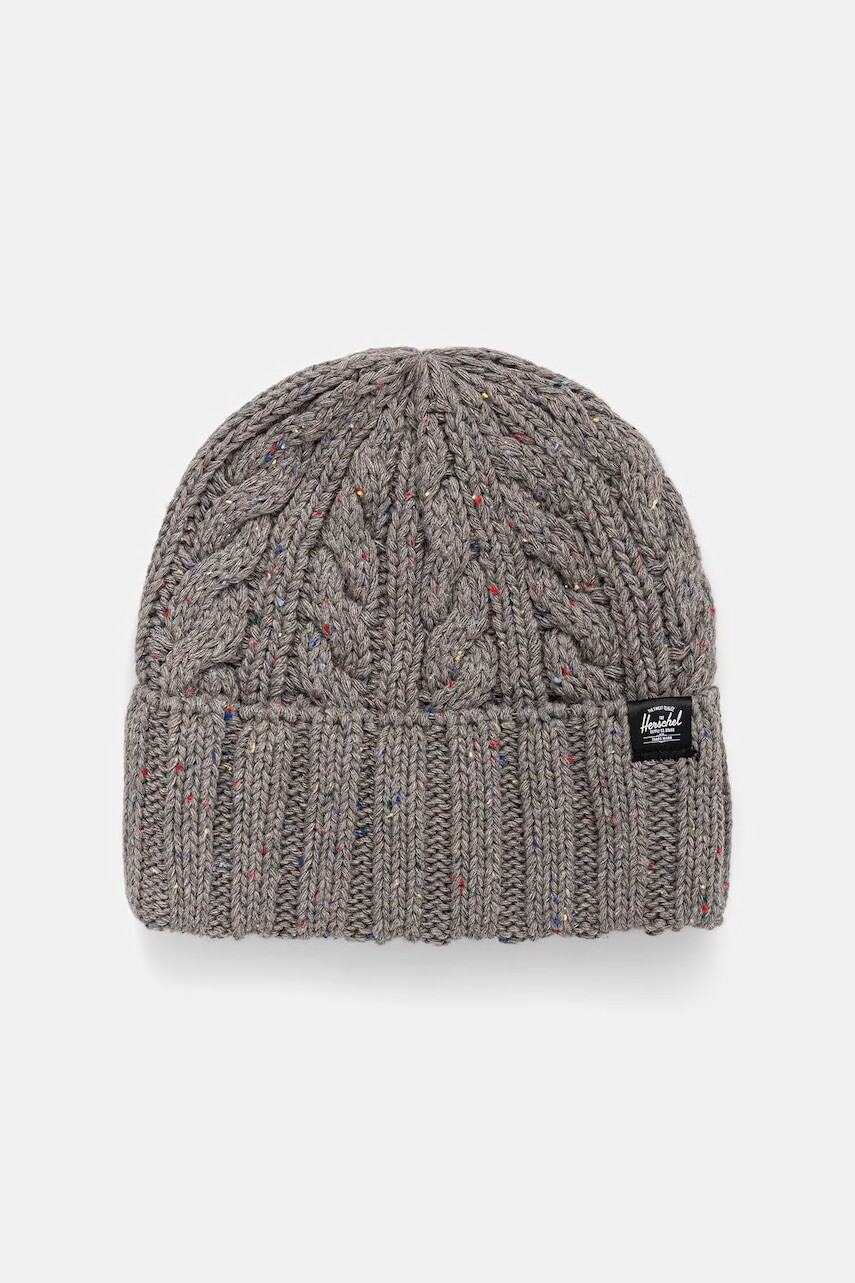 Herschel čiapka beanie s prímesou vlny Ellis Cable