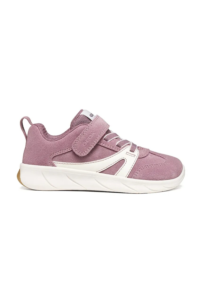 Geox FOOT-RUN Barefoot sneakers detské semišové