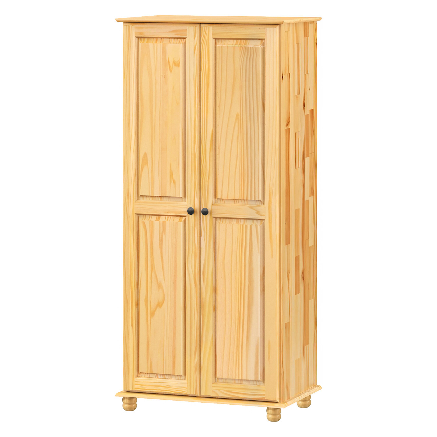 Skriňa 2-dverová 8860K lak, kovové úchytky