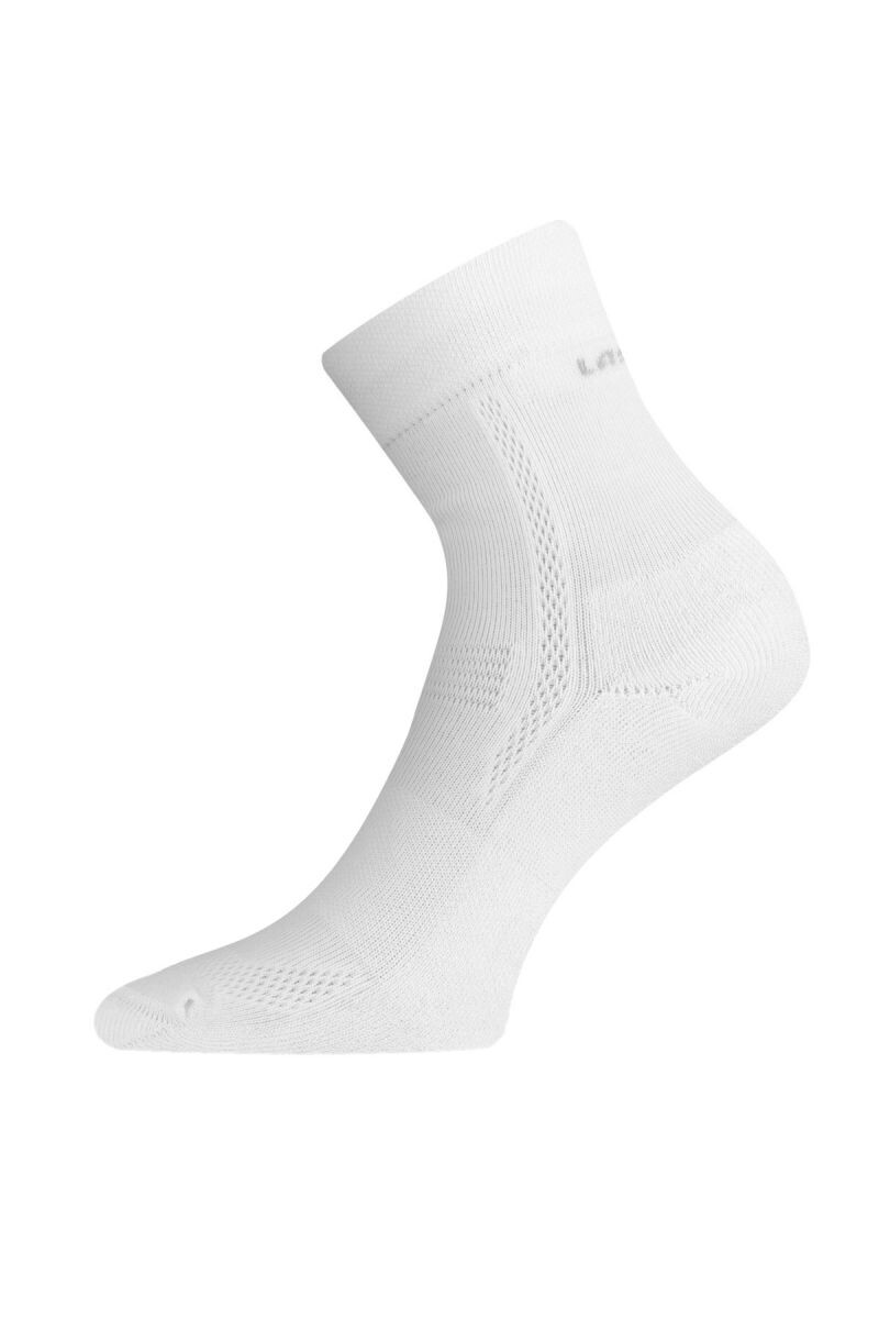 Lasting AFE 001 biele ponožky pre aktívny šport Veľkosť: (42-45) L