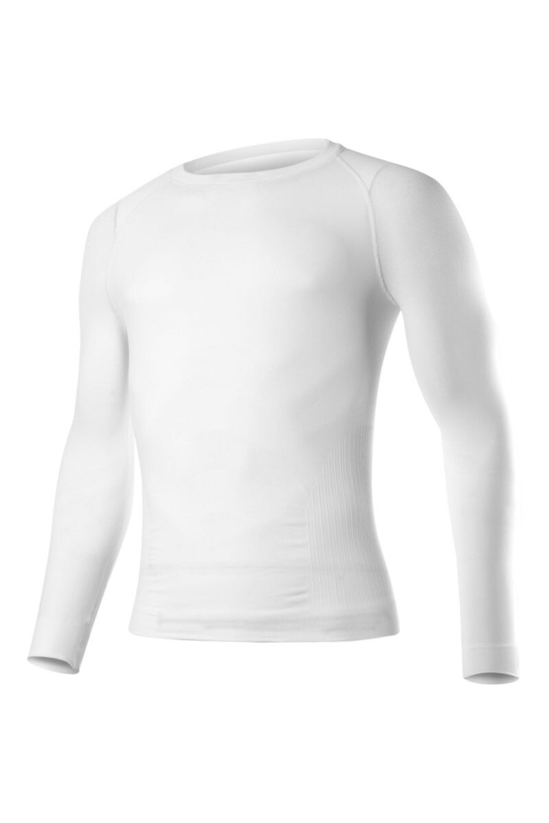 Lasting APOL 0101 biela pánske termo bezšvové tričko Veľkosť: L/XL