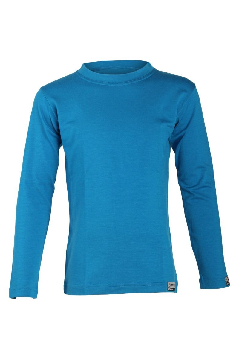 Lasting LONY 5151 modré detské merino tričko Veľkosť: 110
