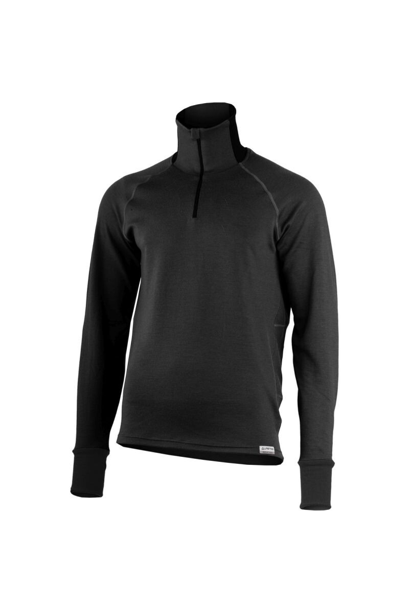 Lasting LEO 9099 čierna pánska merino mikina Veľkosť: M