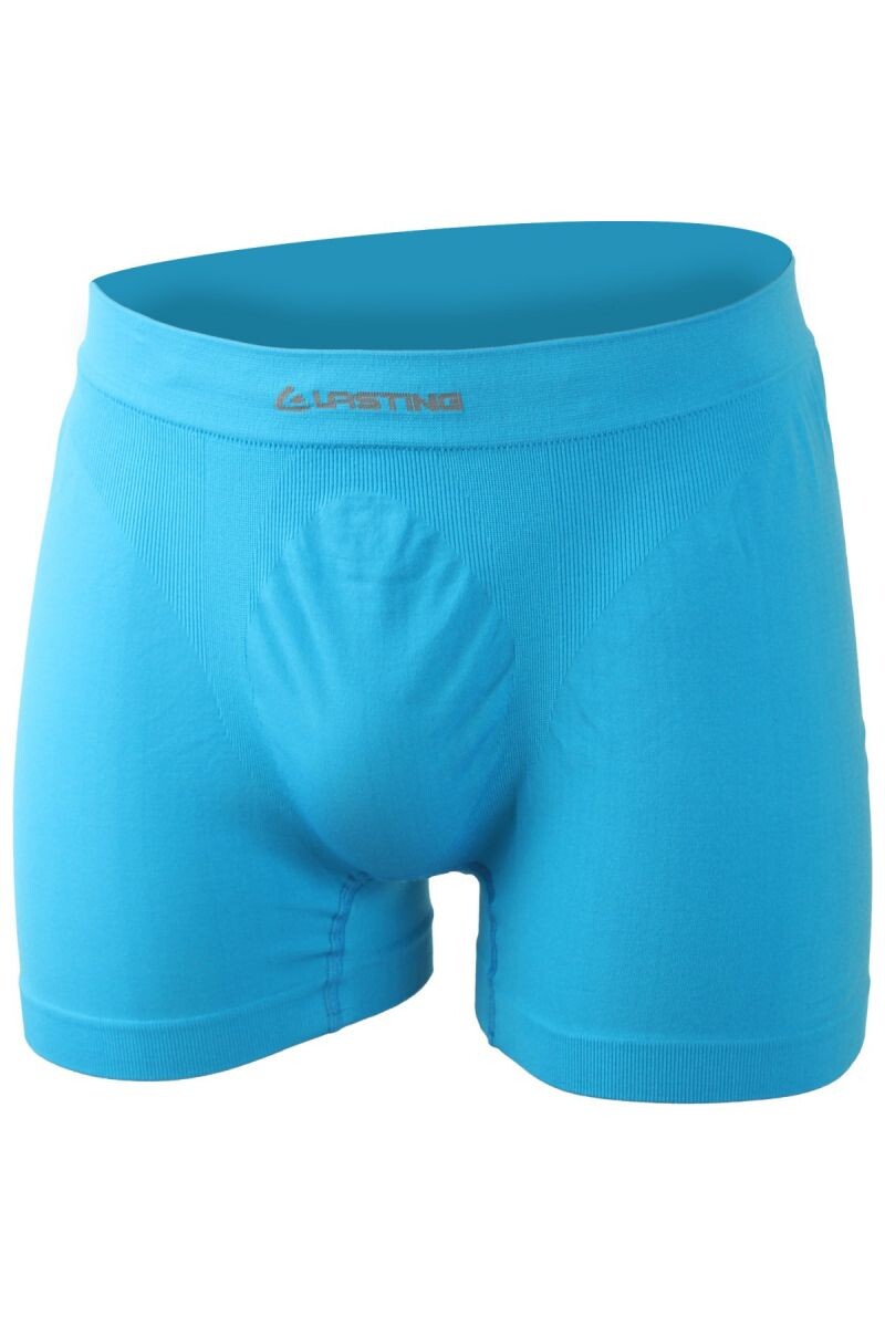 Lasting MOB 5400 modré pánske funkčné boxerky Veľkosť: L/XL