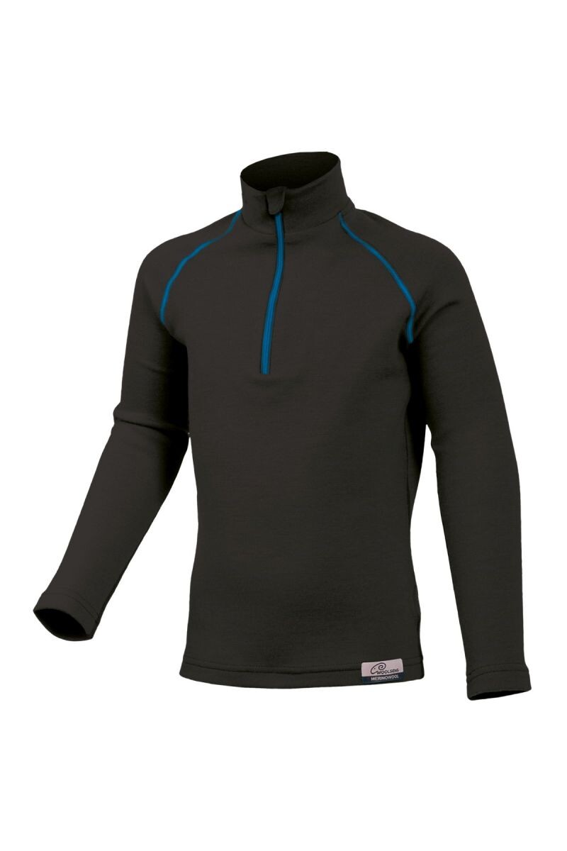 Lasting SOLY 9051 detská merino mikina Veľkosť: 110
