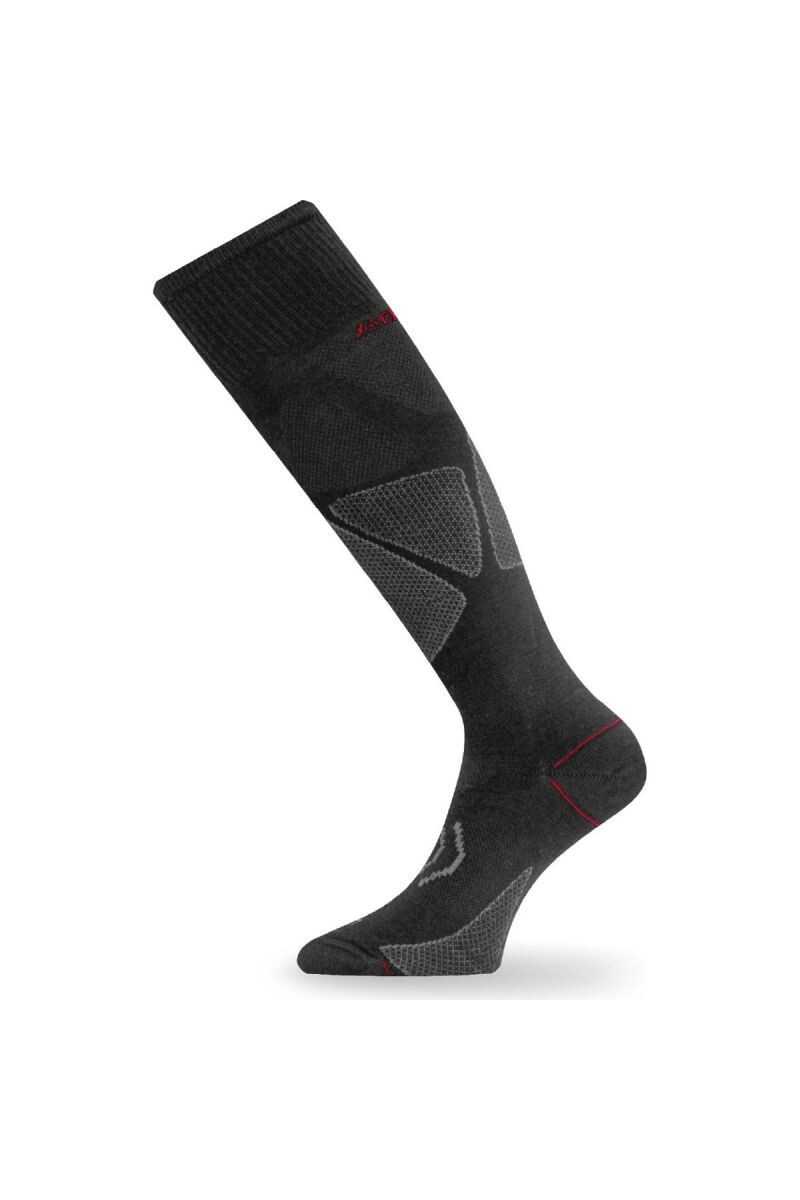 Lasting SWL 903 čierna merino podkolienky Veľkosť: (42-45) L
