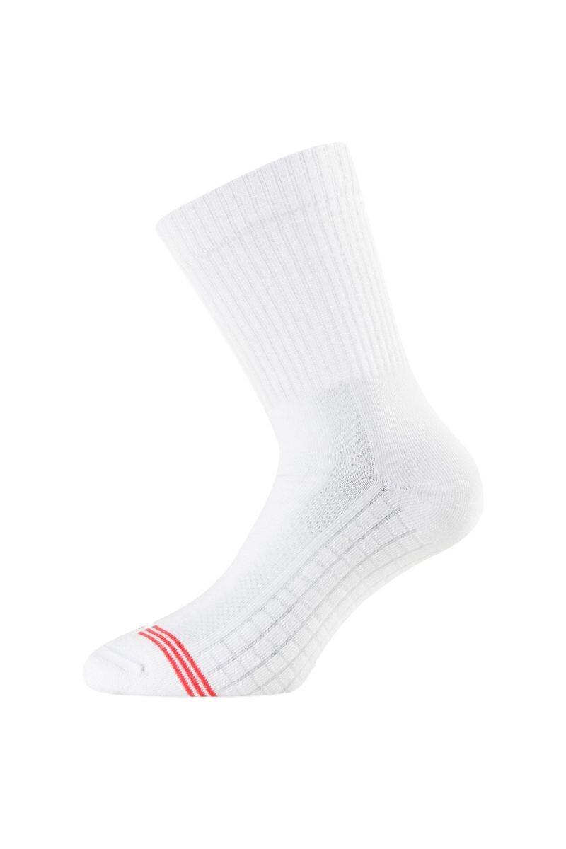 Lasting TSR 001 biela bambusové ponožky Veľkosť: (42-45) L