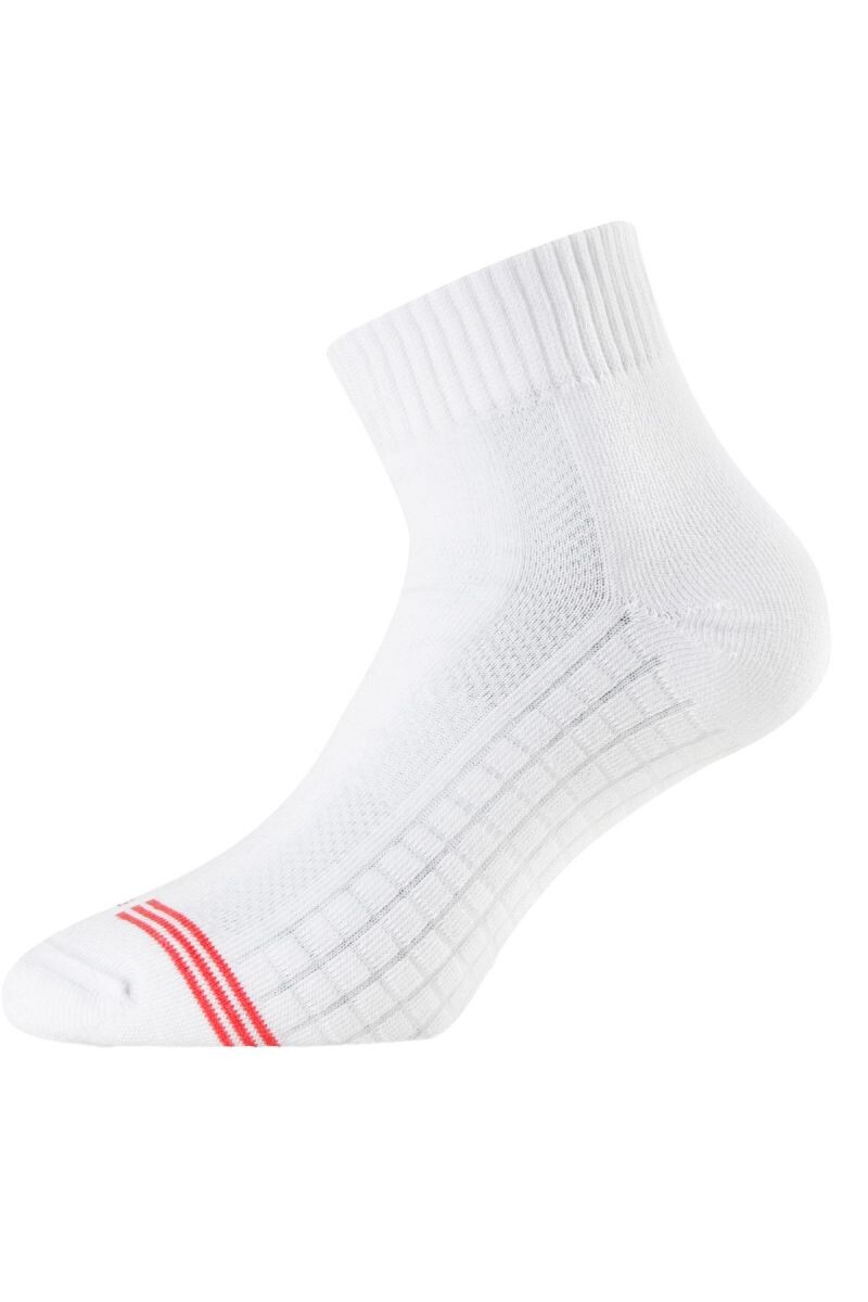 Lasting TSS 001 biela bambusové ponožky Veľkosť: (42-45) L