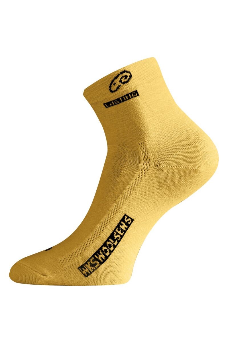 Lasting WKS 640 horčicovej ponožky z merino vlny Veľkosť: (46-49) XL
