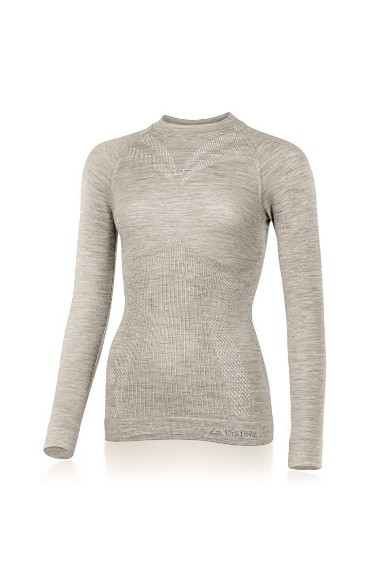 Lasting MATALA 7160 béžové dámske merino tričko Veľkosť: S/M