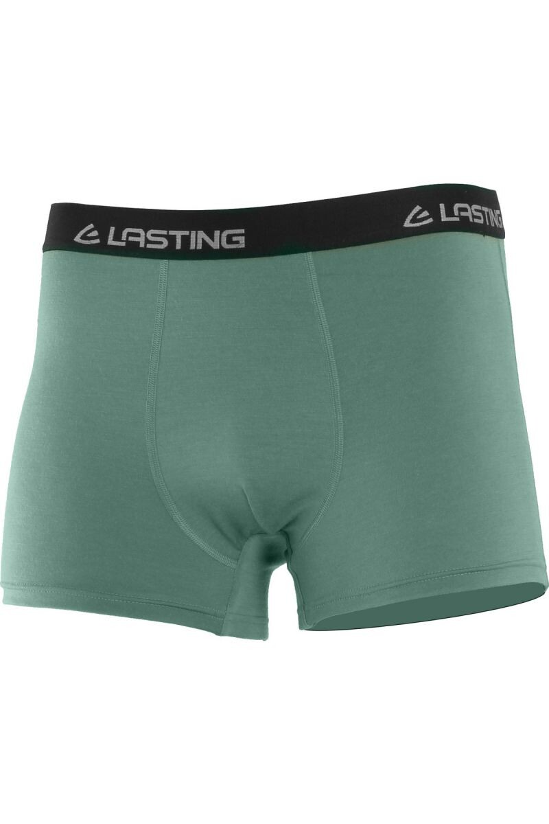Lasting NORO 7575 khaki pánske merino boxerky Veľkosť: XL