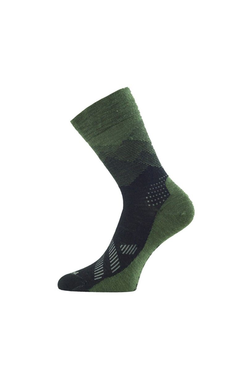 Lasting merino ponožky FWO 696 zelené Veľkosť: (42-45) L
