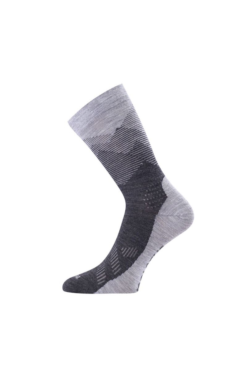 Lasting merino ponožky FWR 816 sivé Veľkosť: (42-45) L