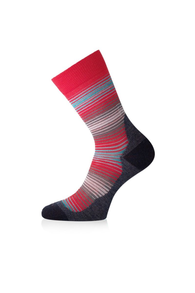 Lasting merino ponožky WLG 335 červené Veľkosť: (34-37) S