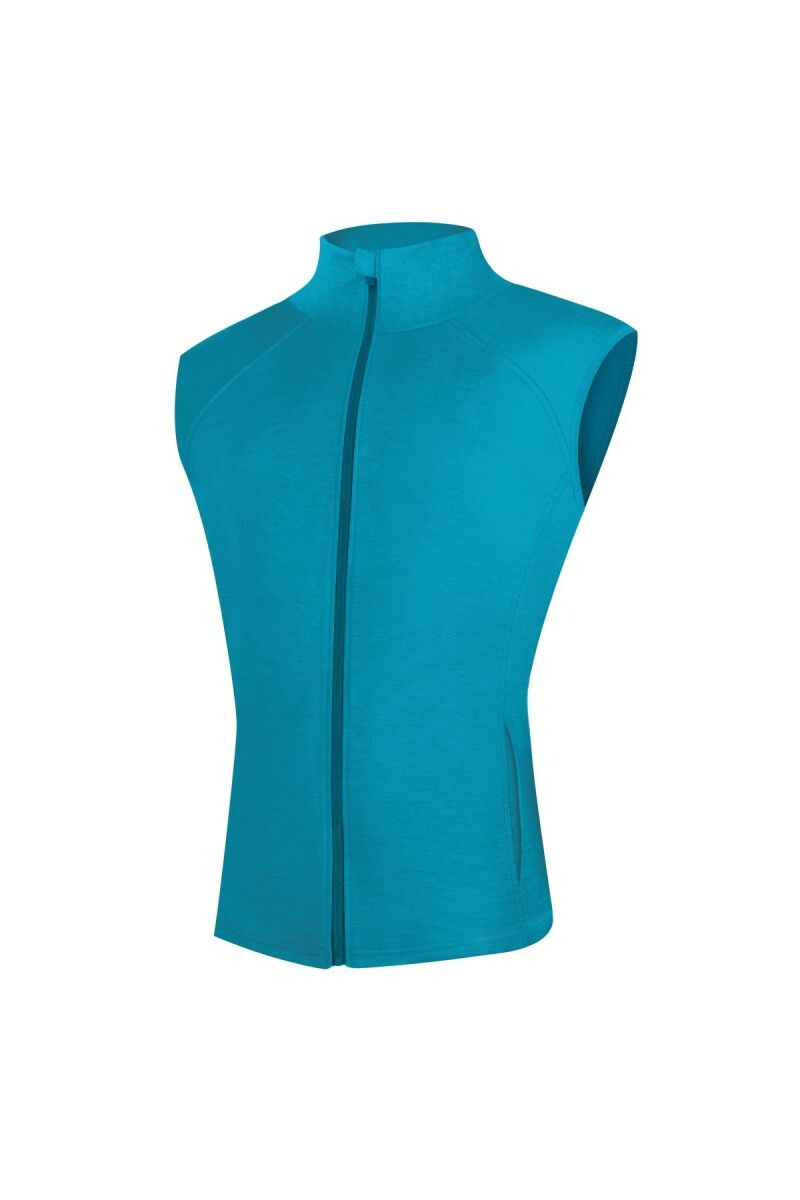 Lasting WESO 5155 modrá pánska merino vesta Veľkosť: L