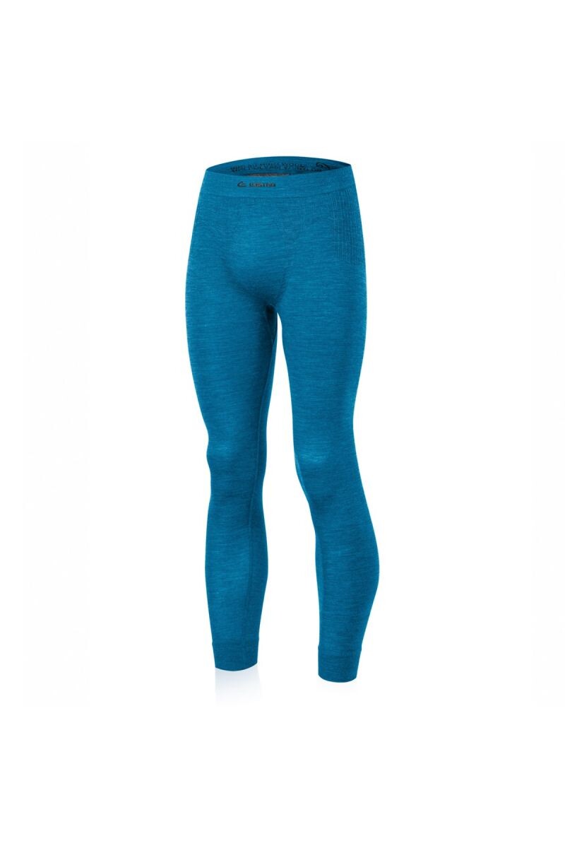 Lasting MATEO 5150 modré pánske merino spodky Veľkosť: S/M