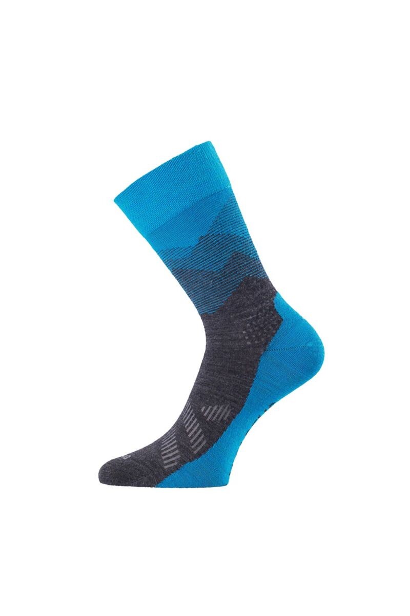 Lasting merino ponožky FWO 585 modré Veľkosť: (42-45) L