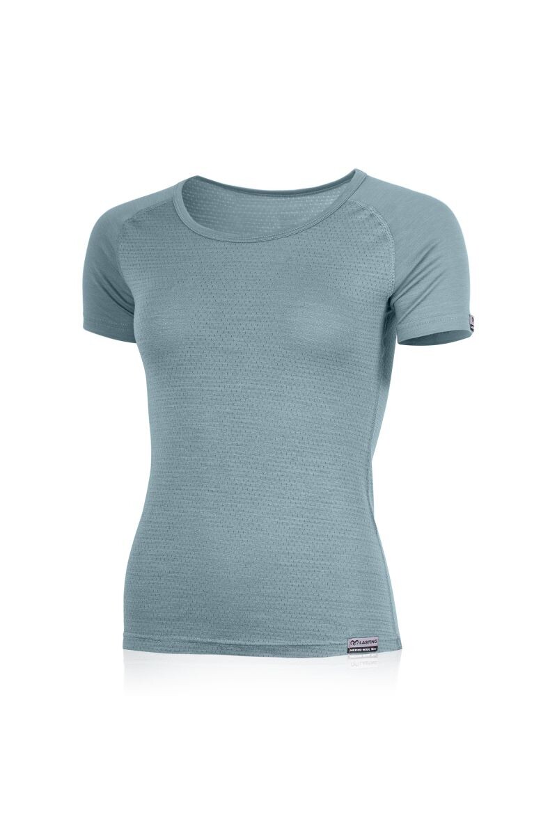 Lasting TARGA 7575 khaki dámske merino tričko Veľkosť: XL