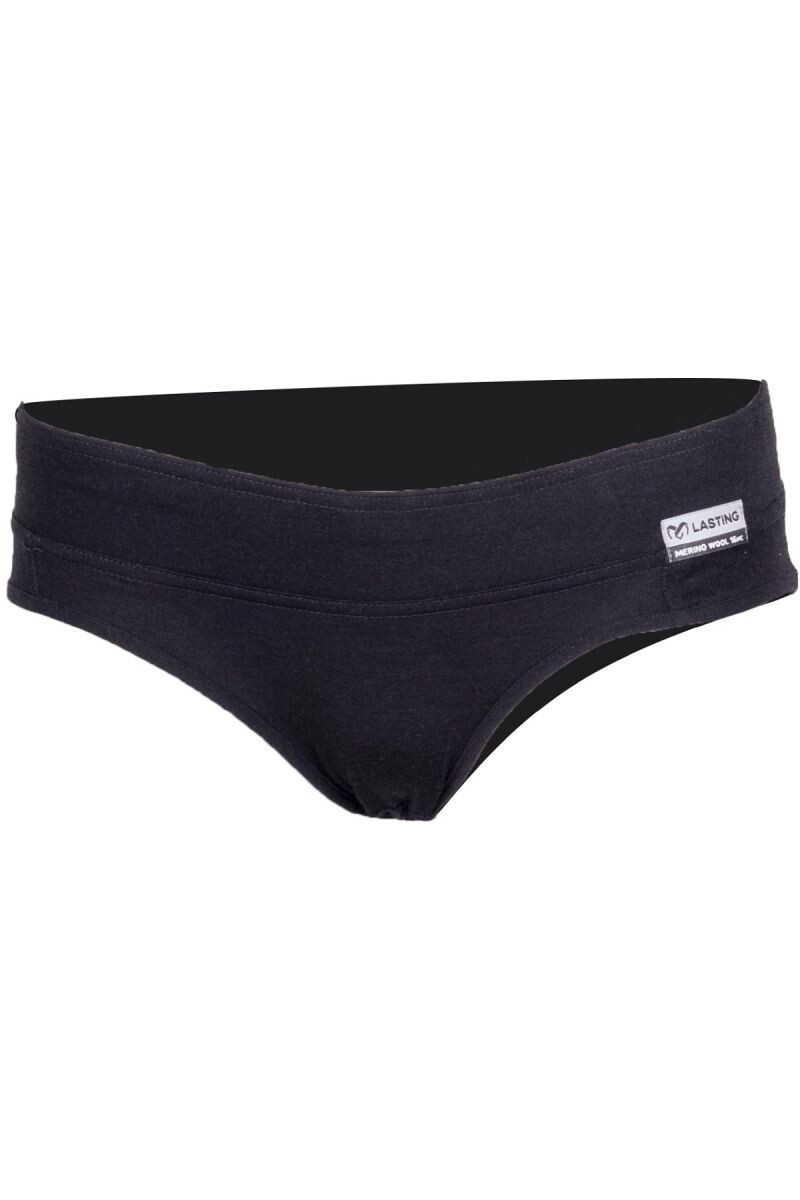 Lasting MAKI 9090 čierne dámske merino nohavičky Veľkosť: L