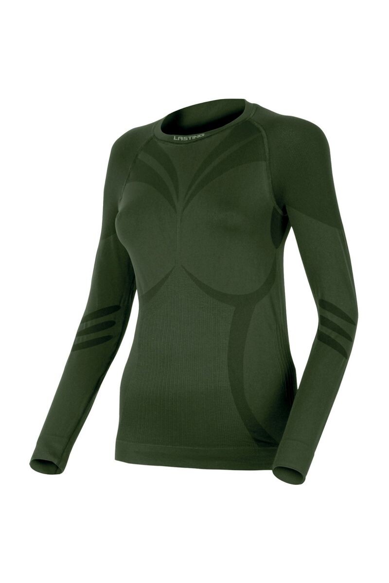 Lasting ATALA 6262 zelená dámske termo bezšvové tričko Veľkosť: L/XL