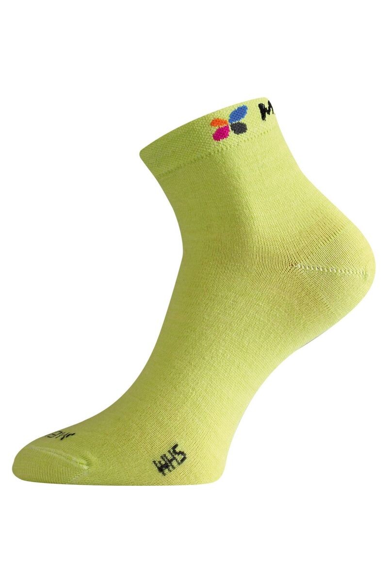 Lasting WHS 698 zelená merino ponožka Veľkosť: (38-41) M