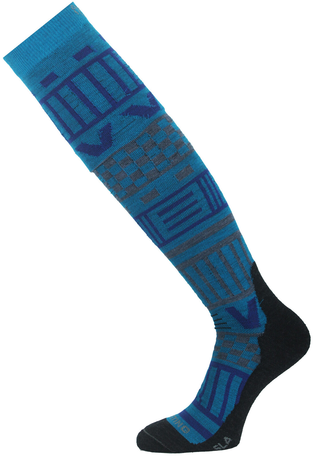 Lasting merino lyžiarske podkolienky SLA 590 modrá Veľkosť: (42-45) L