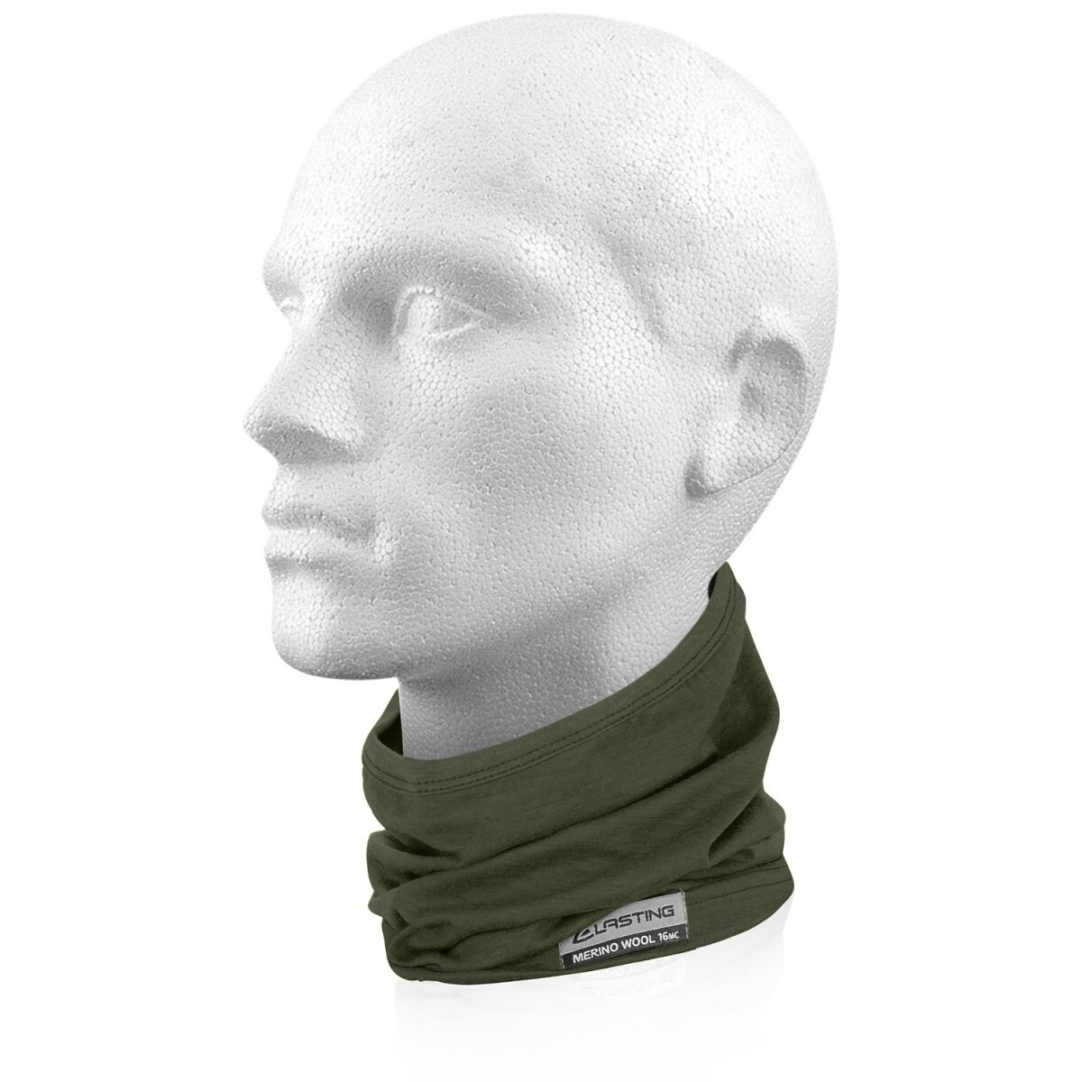 Lasting TULS 6262 zelený merino nákrčník krátky Veľkosť: UNI
