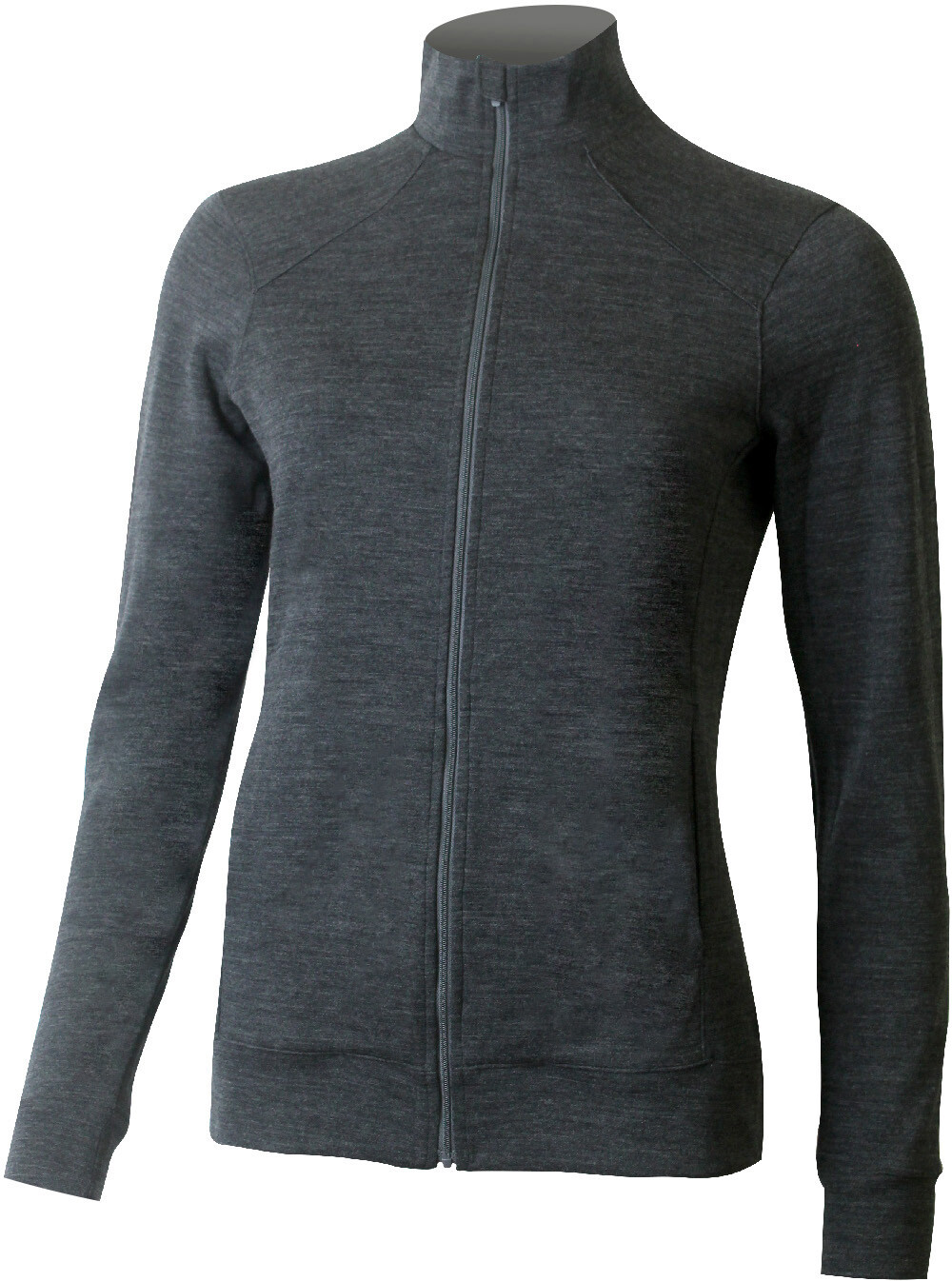 Lasting ALMA 8160 sivá dámska merino mikina Veľkosť: L