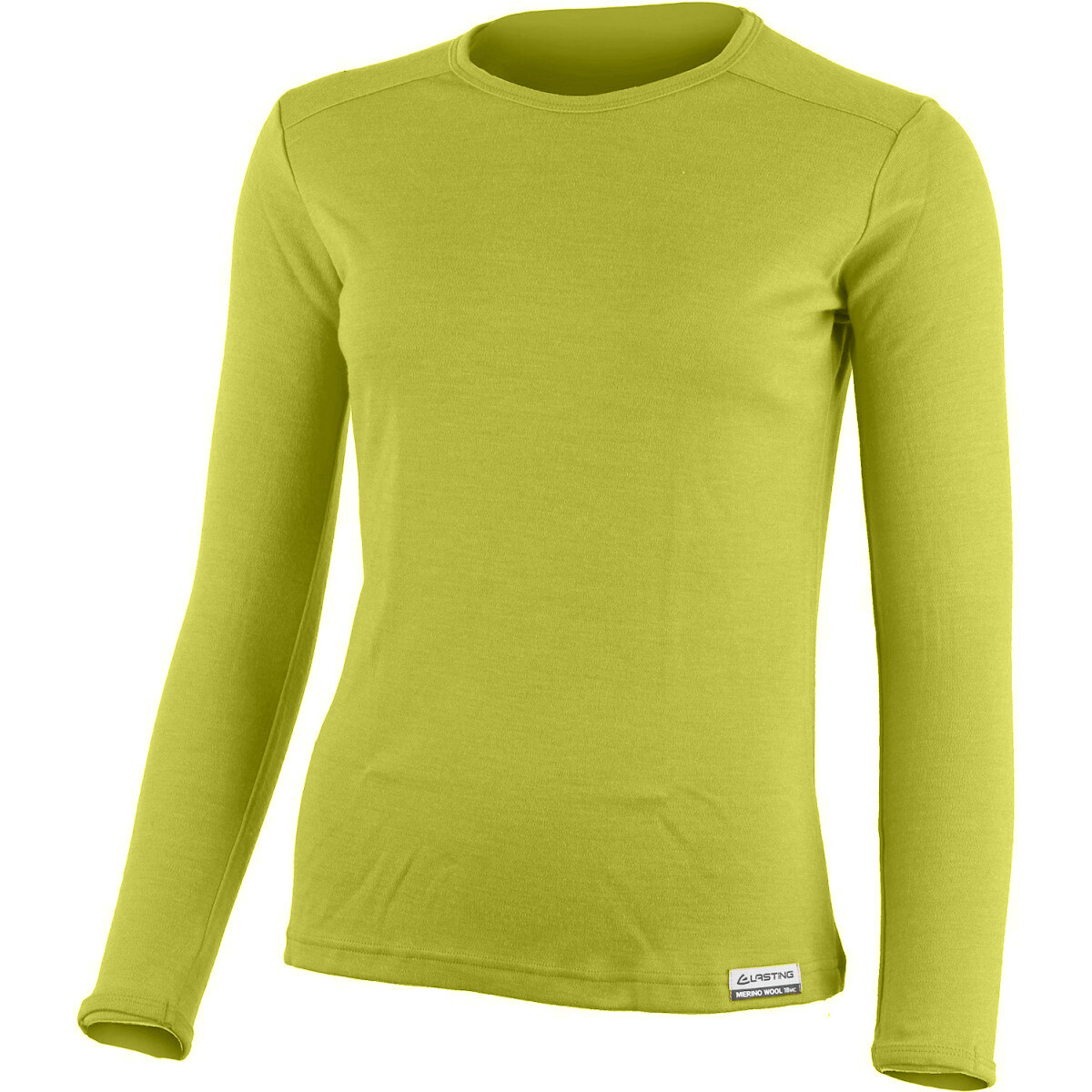 Lasting BELA 6969 zelená dámska merino mikina Veľkosť: S