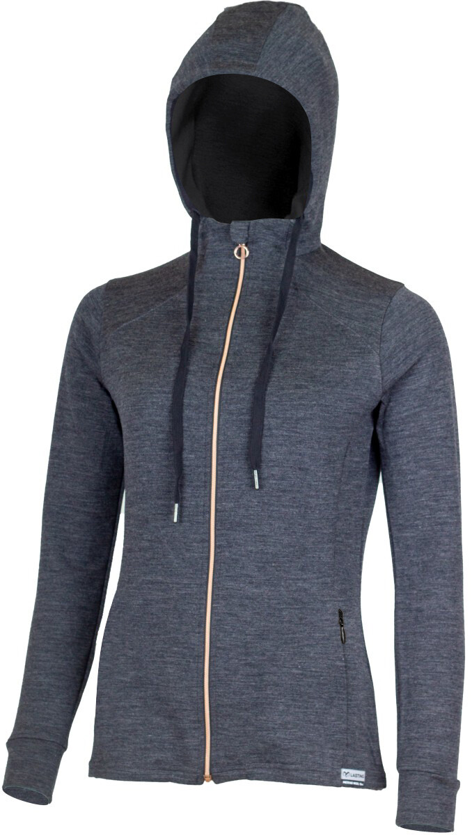 Lasting KARMINA C816 sivá dámska merino mikina Veľkosť: L