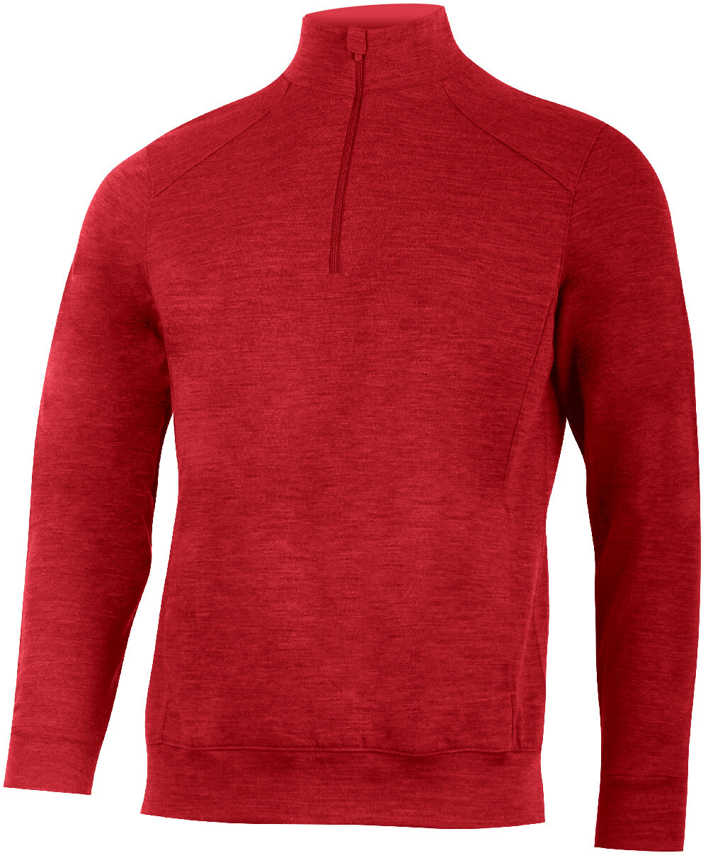 Lasting AMIR 3636 červená pánska merino mikina Veľkosť: L