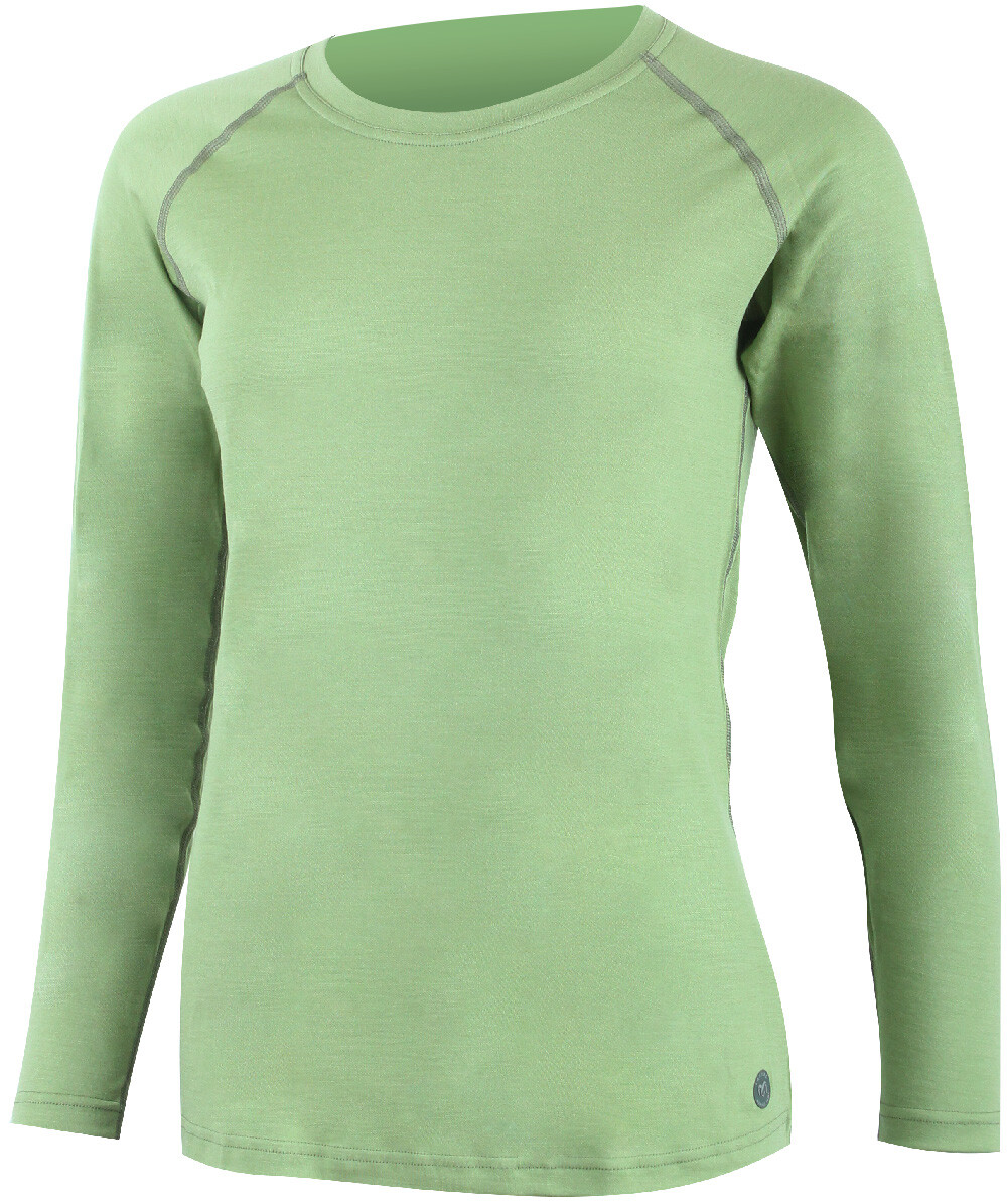 Lasting ATILA 6000 zelené dámske merino tričko Veľkosť: XL