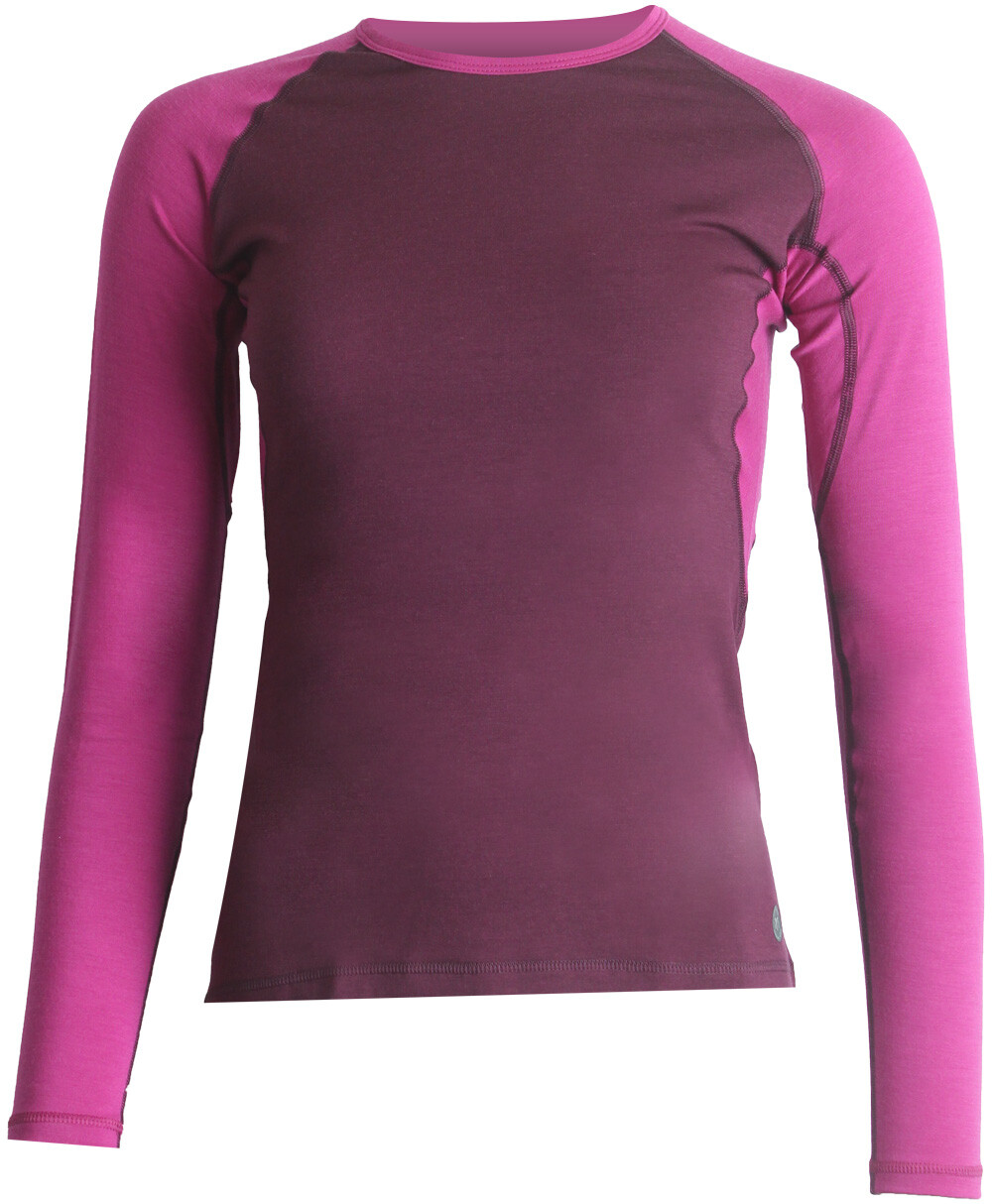 Lasting DITA 3846 vínová dámske merino tričko Veľkosť: L
