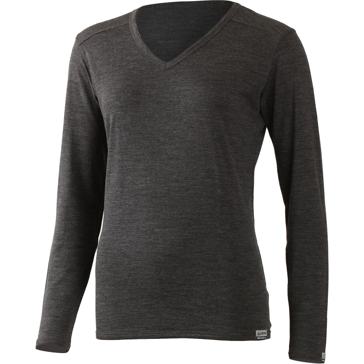 Lasting EVA 8169 sivá dámske merino tričko s výstrihom Veľkosť: L