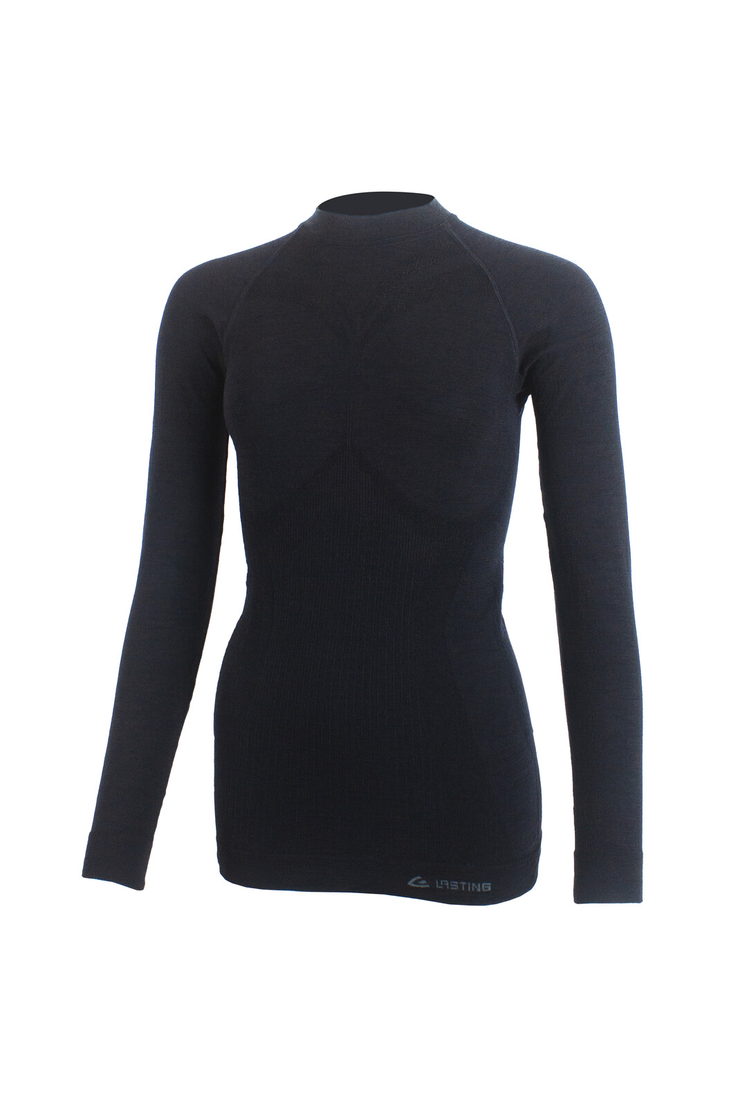 Lasting WATALA 9999 čierne dámske merino tričko Veľkosť: L/XL