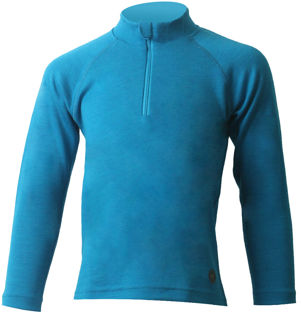 Lasting SOLY 5150 modrá mikina detská merino Veľkosť: 120
