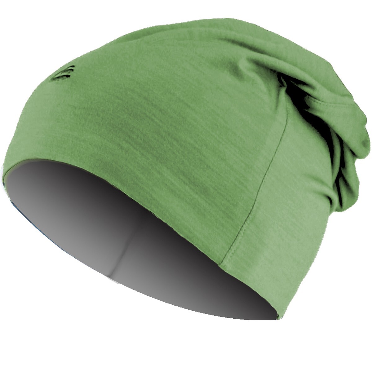 Lasting BOLY 8060 šedo-zelená merino čiapka Veľkosť: L/XL