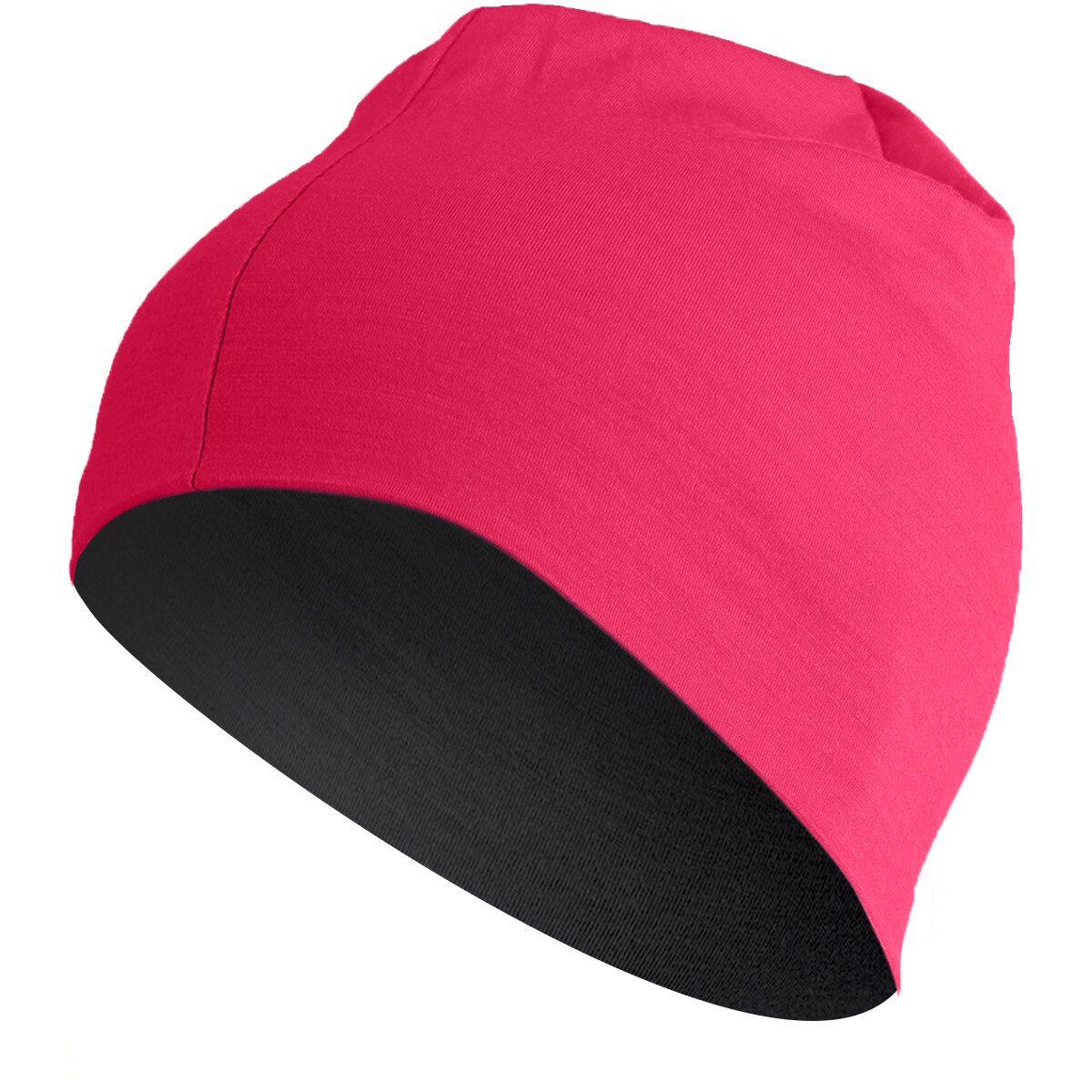 Lasting BONY 9047 ružovo-čierna merino čiapka Veľkosť: L/XL