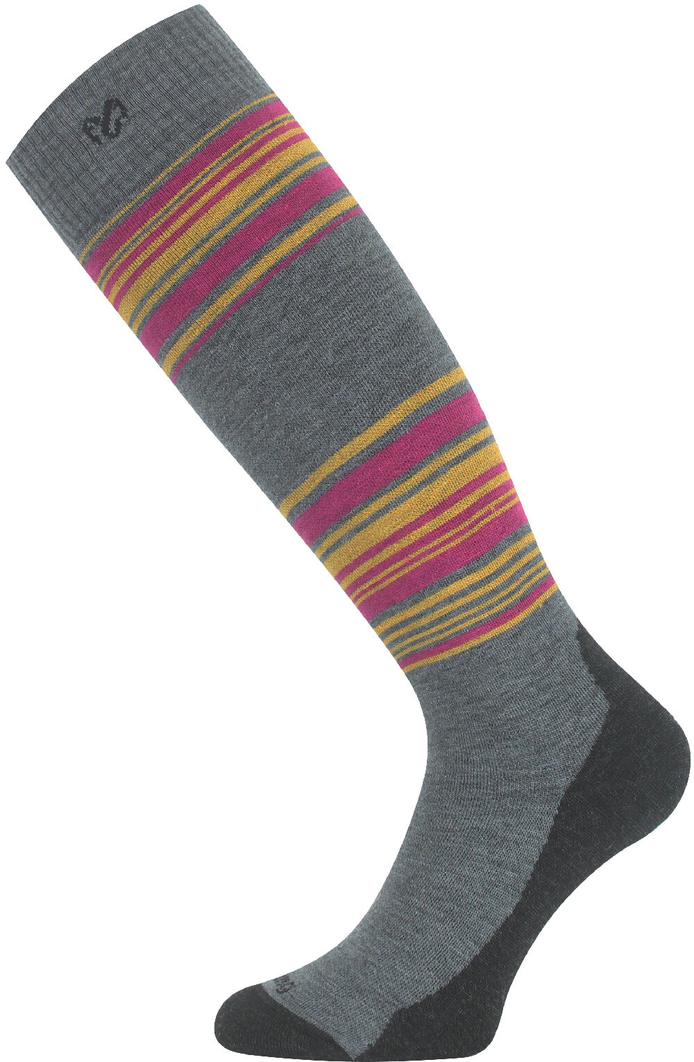 Lasting merino lyžiarske podkolienky SSI 801 šedé Veľkosť: (42-45) L
